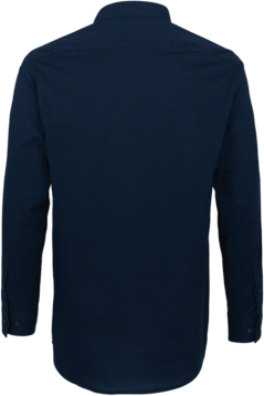 Hemd 1/1-Arm Performance Gr. 2XL, tinte - 50% Baumwolle, 50% Polyester