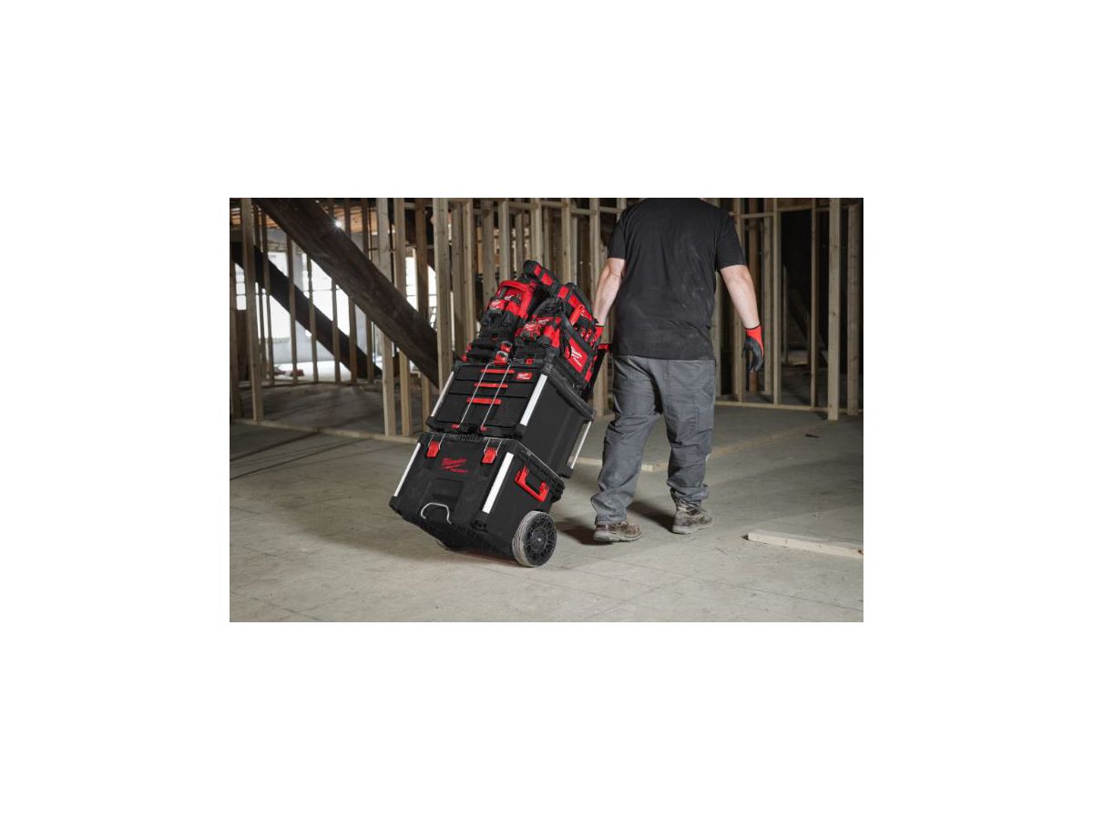 PACKOUT Koffer mit 2+1 Schubladen - Milwaukee, 560 x 410 x 360 mm