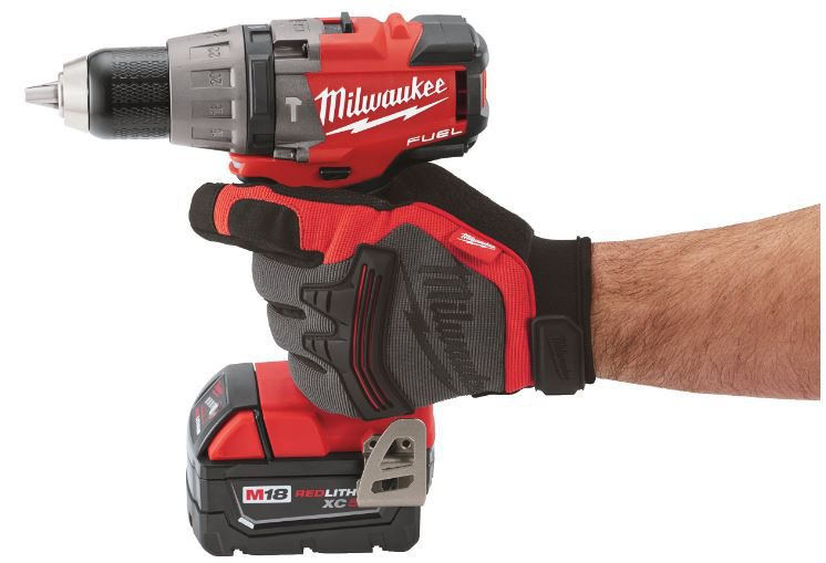 Schlagfeste Arbeitshandschuhe Gr. 7/S - Milwaukee, Schnittschutz EN ISO 21 420