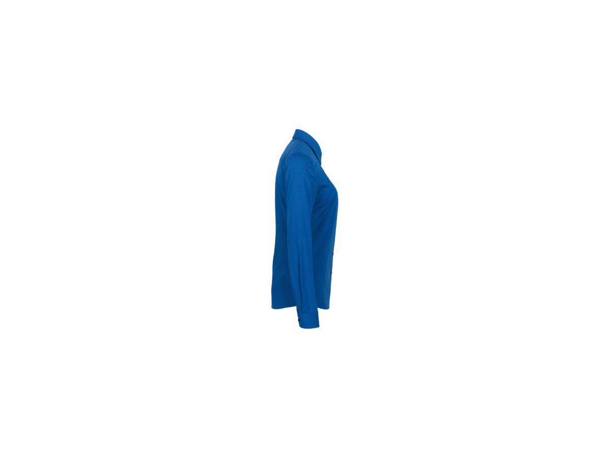 Bluse 1/1-Arm Perf. Gr. 5XL, royalblau - 50% Baumwolle, 50% Polyester, 120 g/m²