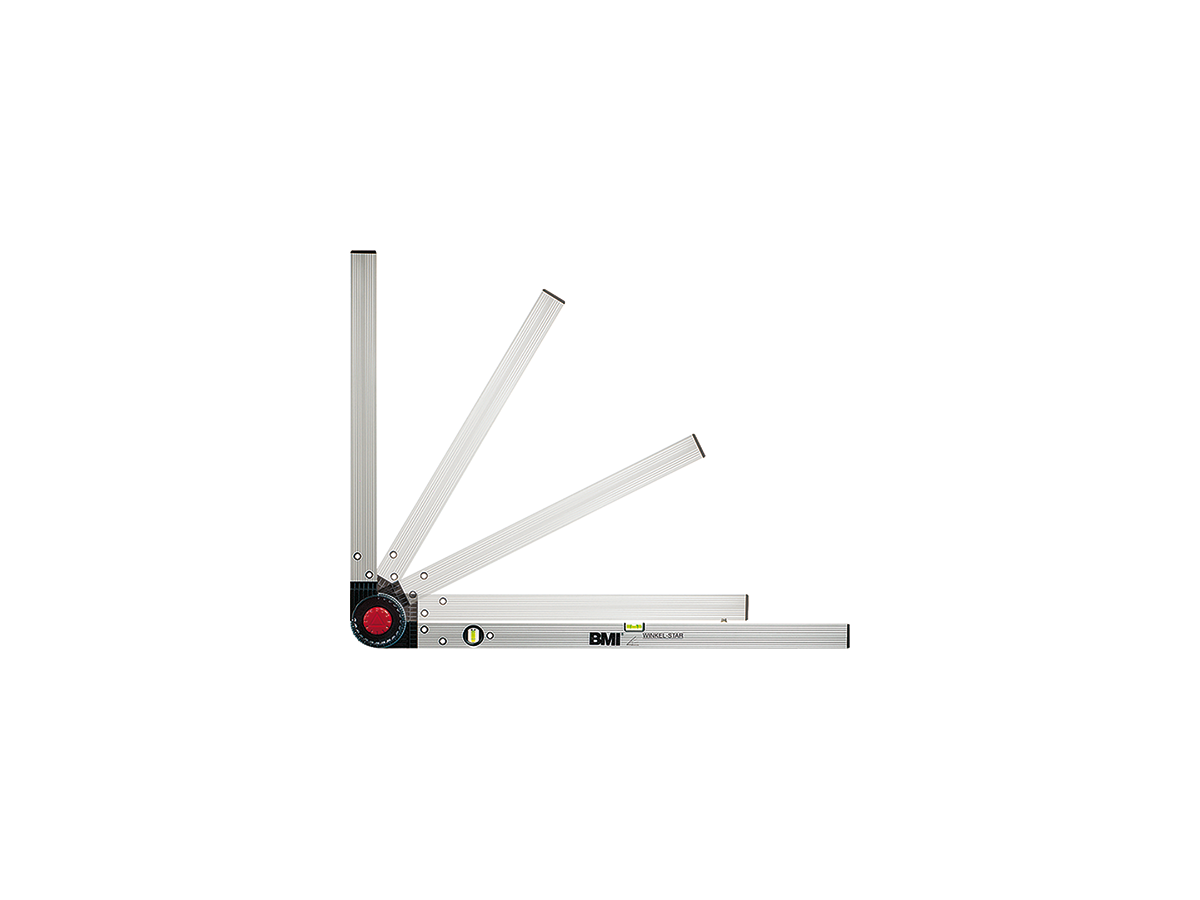 Bauwinkel BMI Winkelstar 0-270° - Schenkellänge 60/80 cm, 15° Schritt arr.