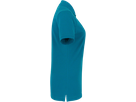 Damen-Poloshirt Top Gr. 2XL, petrol - 100% Baumwolle, 200 g/m²