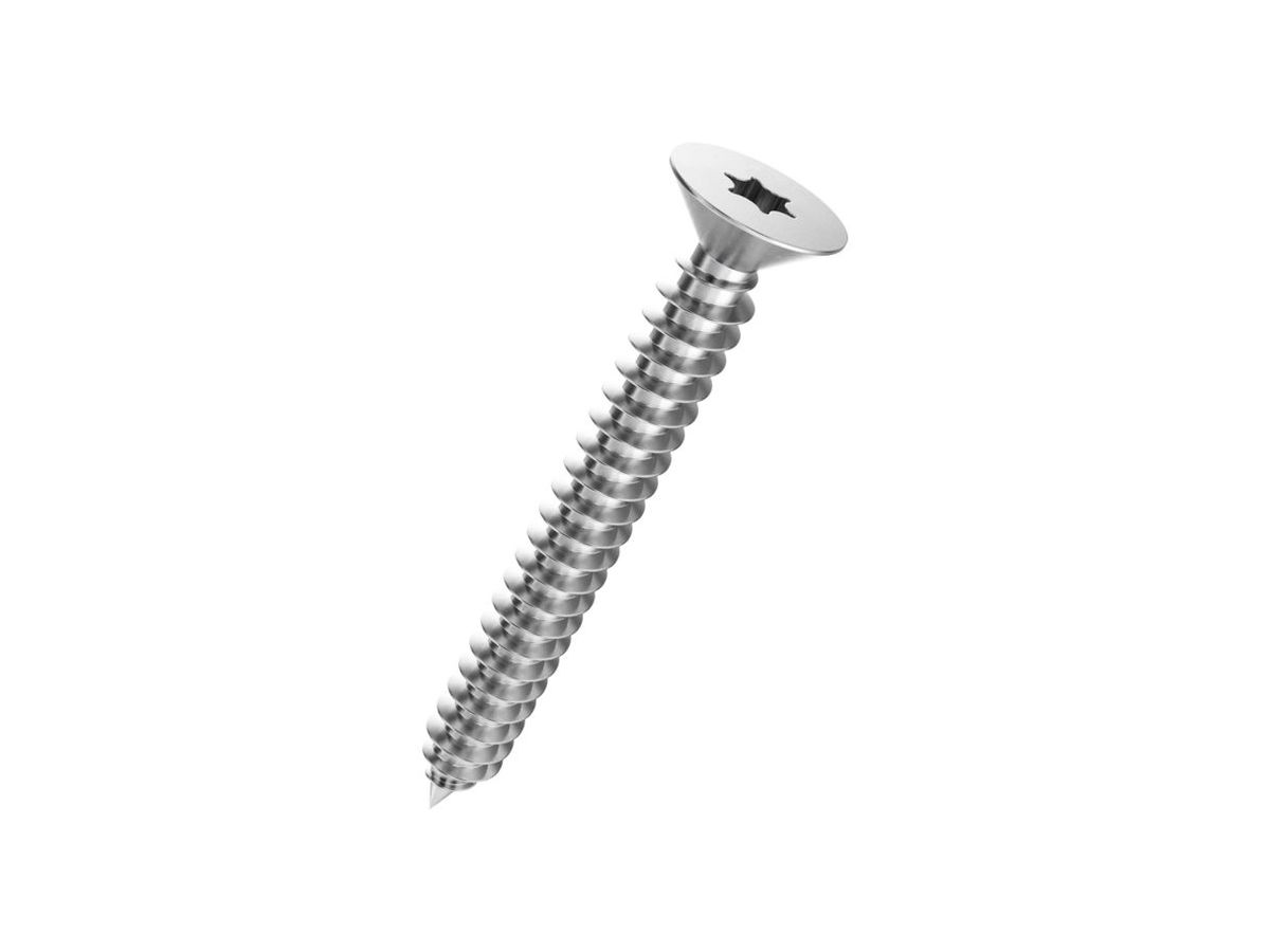 Spanplattenschrauben Senkkopf - Inox A2, ohne Schaft