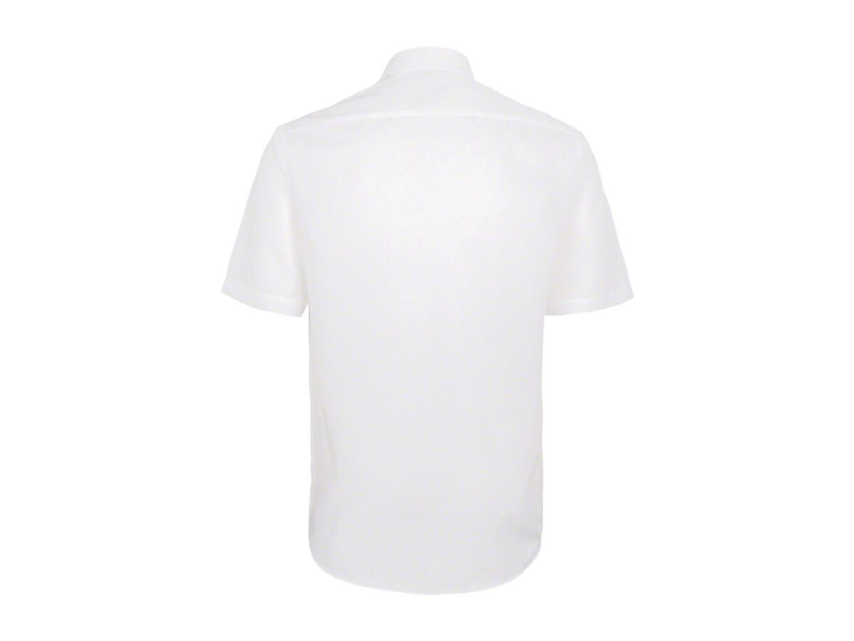 Hemd Business Comfort 1/2-Arm, Gr. 6XL - weiss