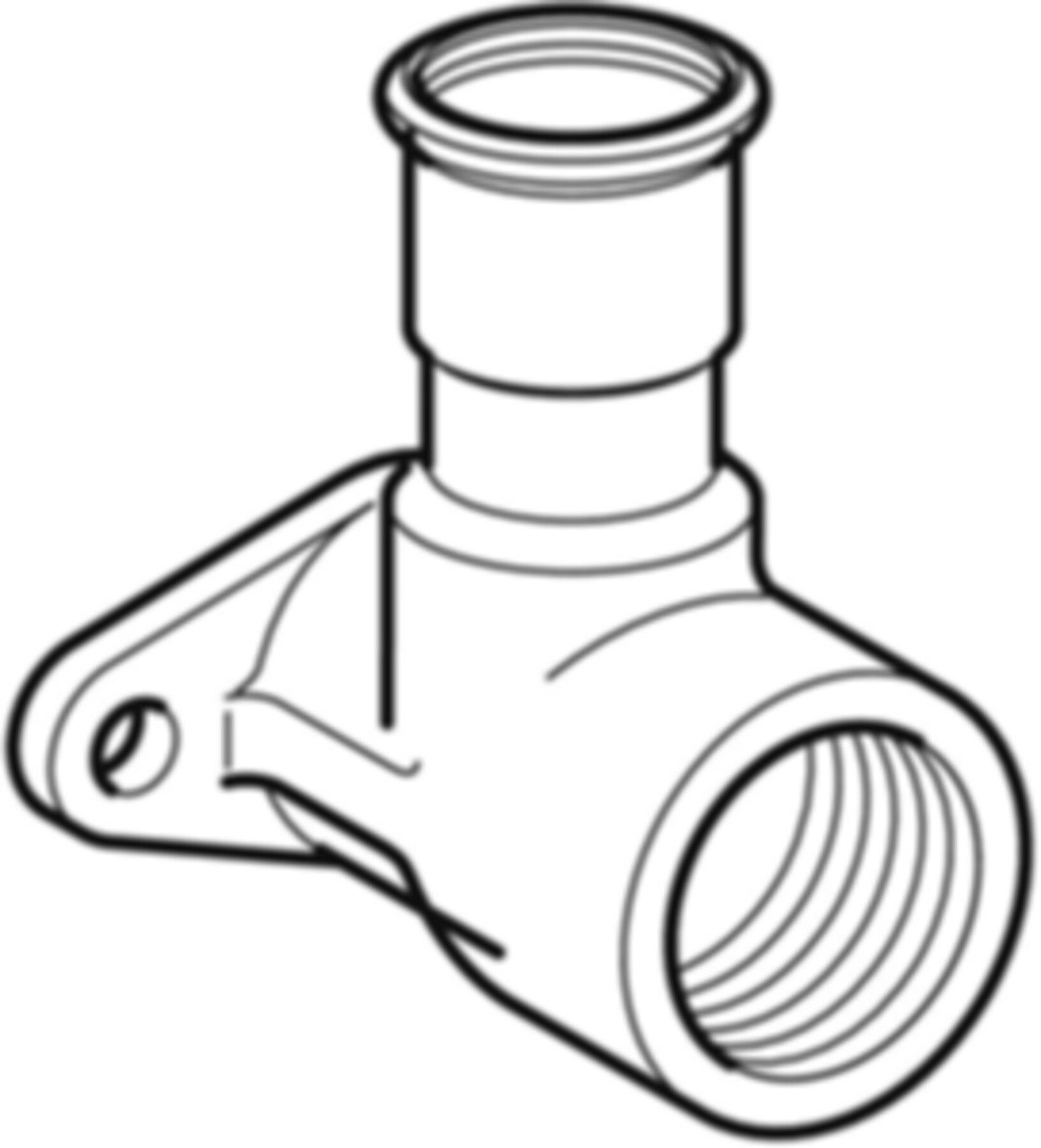 Gasanschlusswinkel Gas 22/1"