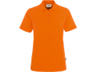 Damen-Poloshirt Classic Gr. XS, orange - 100% Baumwolle