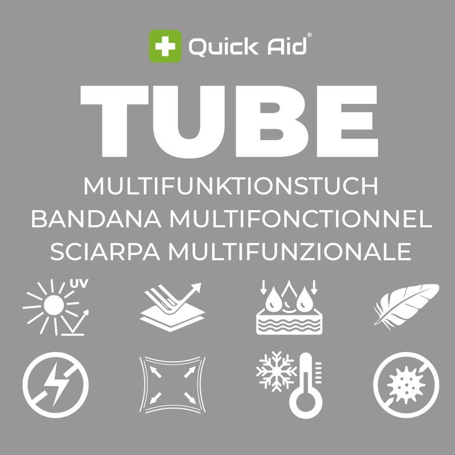 Tube Multifunktionstuch anthrazit