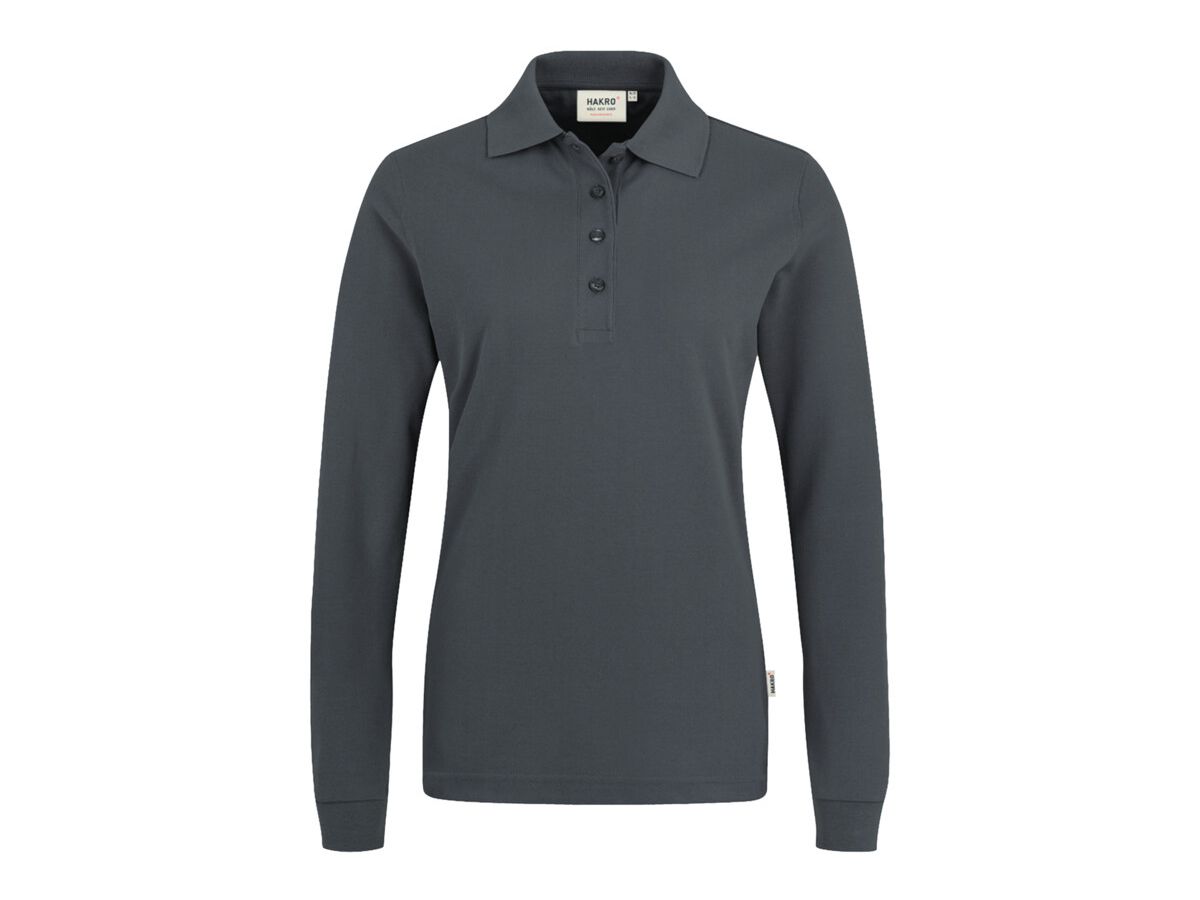 Poloshirt langärmelig Einlaufvorbehand. - 50 % Baumw. 50 % Polyester, Gr. XS-6XL