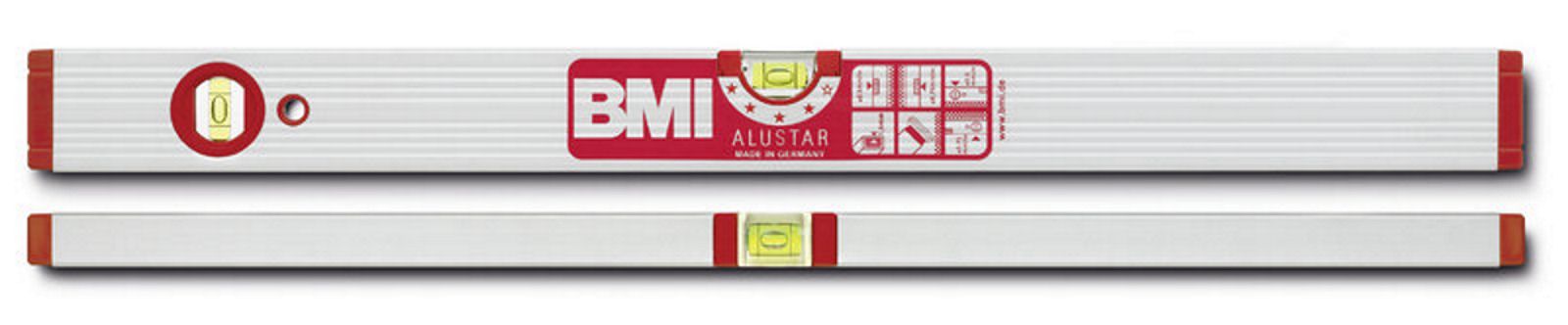Wasserwaage BMI Alustar 20 cm - mit Lupeneffekt