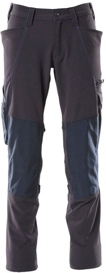 Hose mit Knietaschen, Stretch - 88% PES / 12% EOL, 275 g/m2