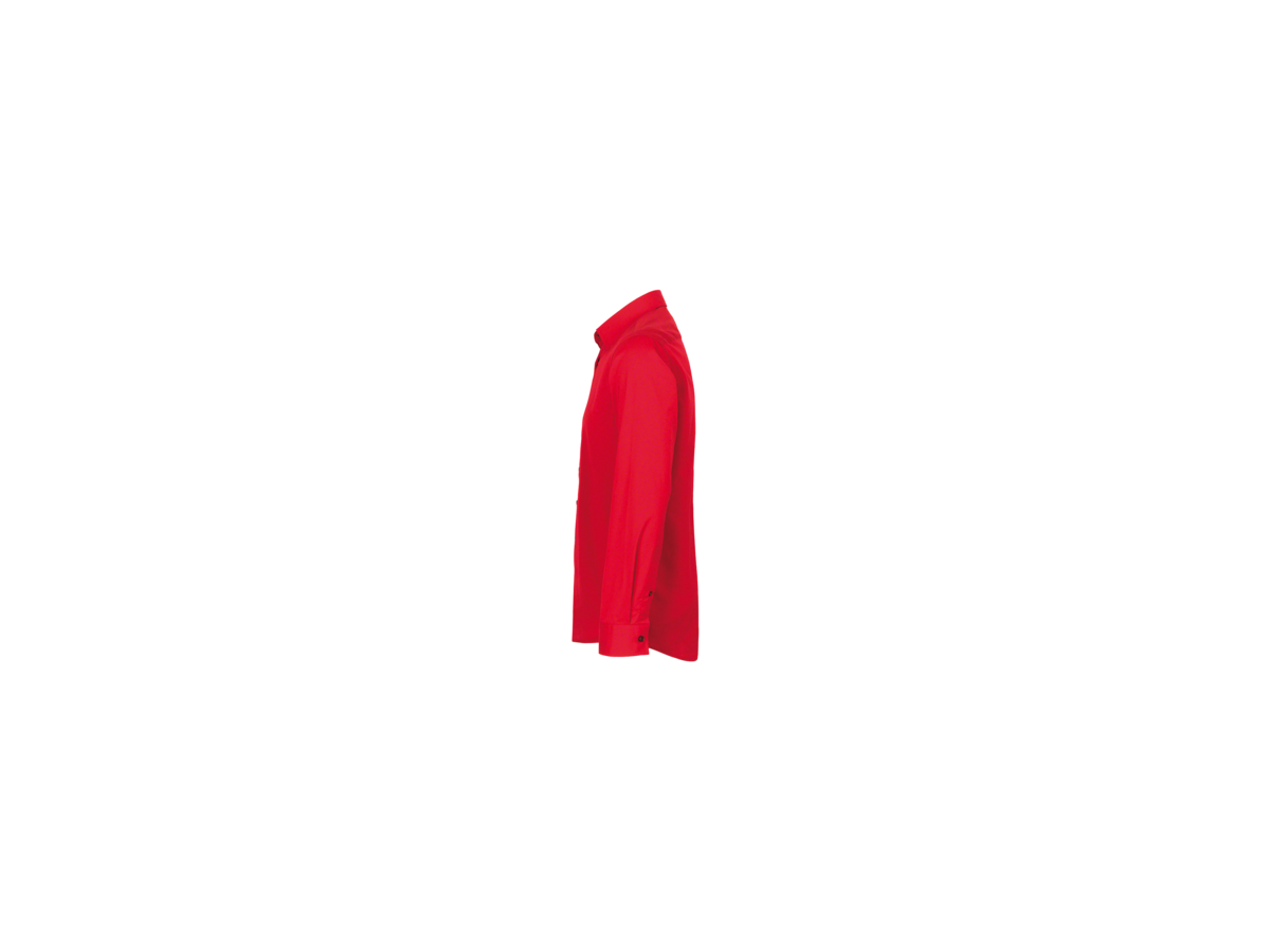 Hemd 1/1-Arm Performance Gr. M, rot - 50% Baumwolle, 50% Polyester, 120 g/m²
