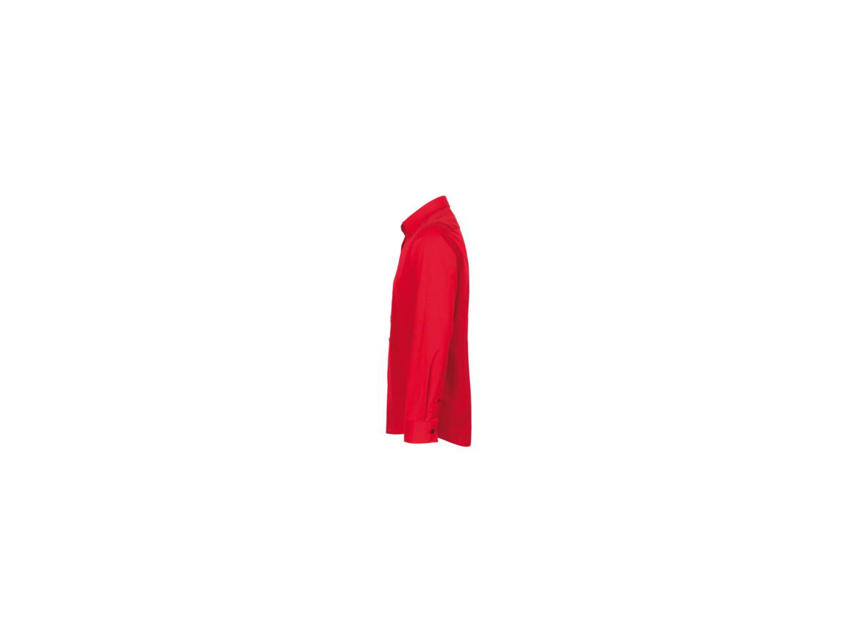 Hemd 1/1-Arm Performance Gr. 2XL, rot - 50% Baumwolle, 50% Polyester, 120 g/m²