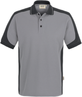 Poloshirt Contrast Perf. 2XL titan/anth. - 50% Baumwolle, 50% Polyester