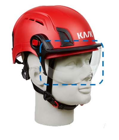 Augenschutz zu KASK ZENITH und PRIMERO - Farblos