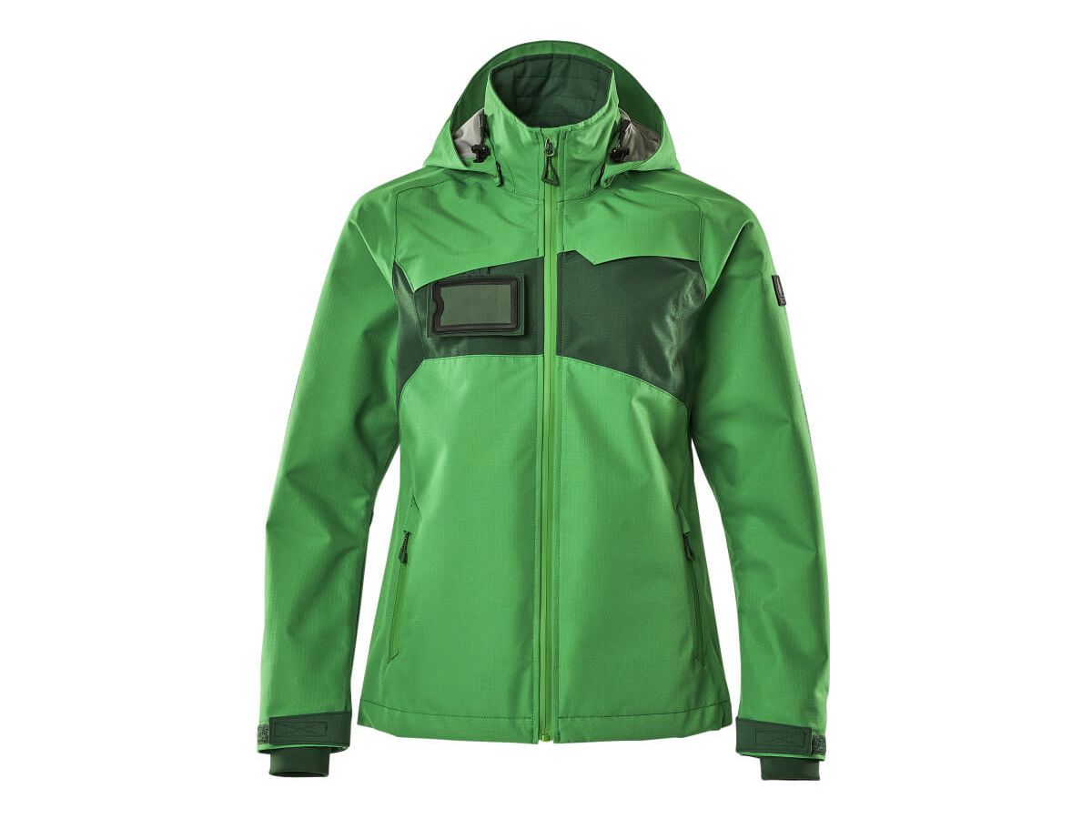 Hard Shell Jacke, wasserdicht, Gr. 2XL - grasgrün/grün, Damen, 100% PES, 210 g/m2