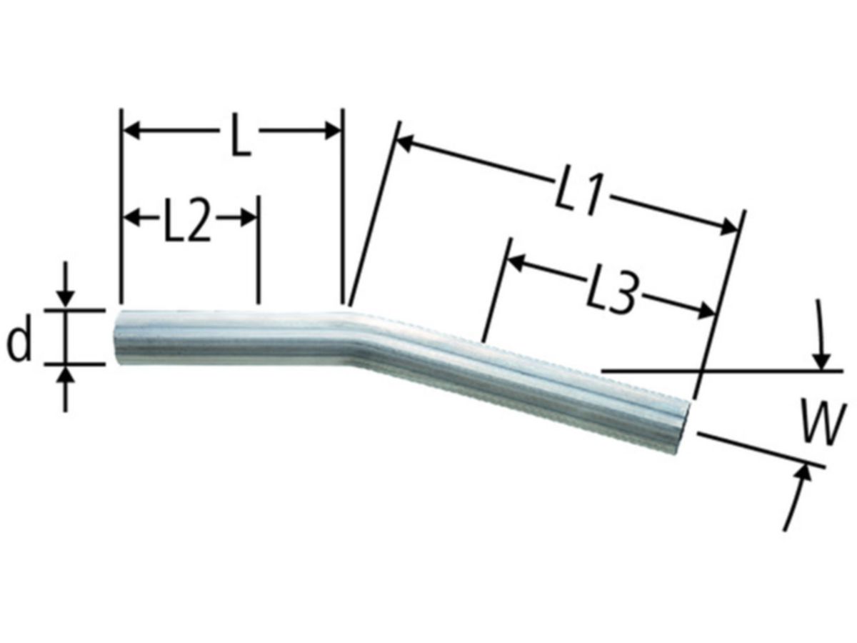 Optipress-Rohrbogen 30° 15 mm