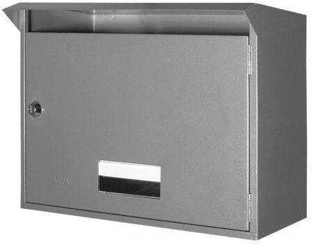 Briefkasten Select HUBER grau - BxHxT 390x283x193 mm