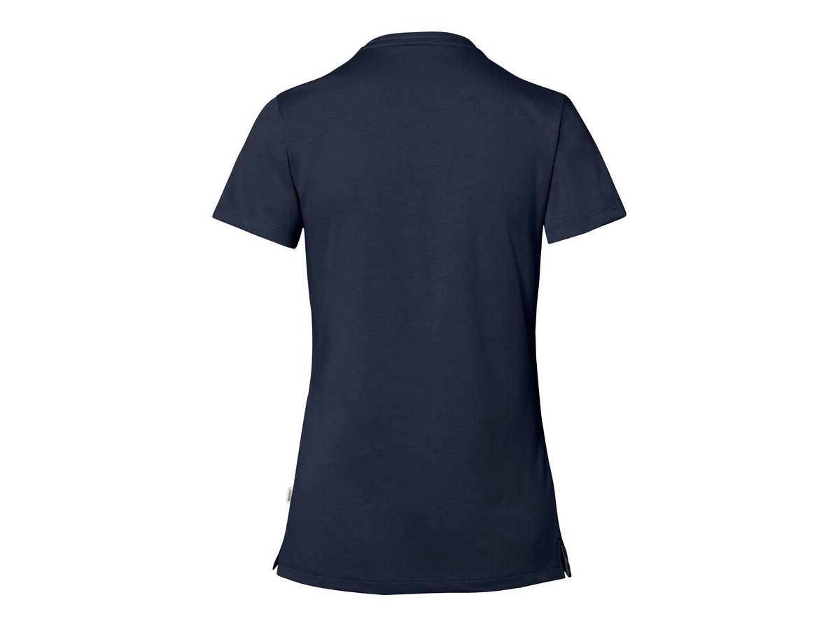 Cotton Tec Damen V-Shirt, Gr. L - tinte