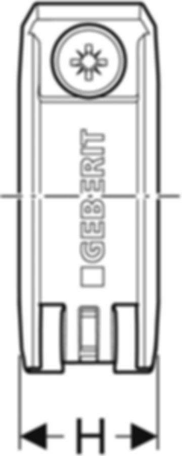 Fixpunktbefestigungen - GEBERIT FlowFit