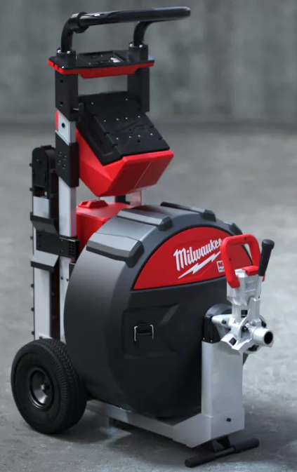 Akku-Rohrreiniger MILWAUKEE MXF LSDP-301 - MX FUEL ø75-200mm, 3.0Ah, 57kg, Kit