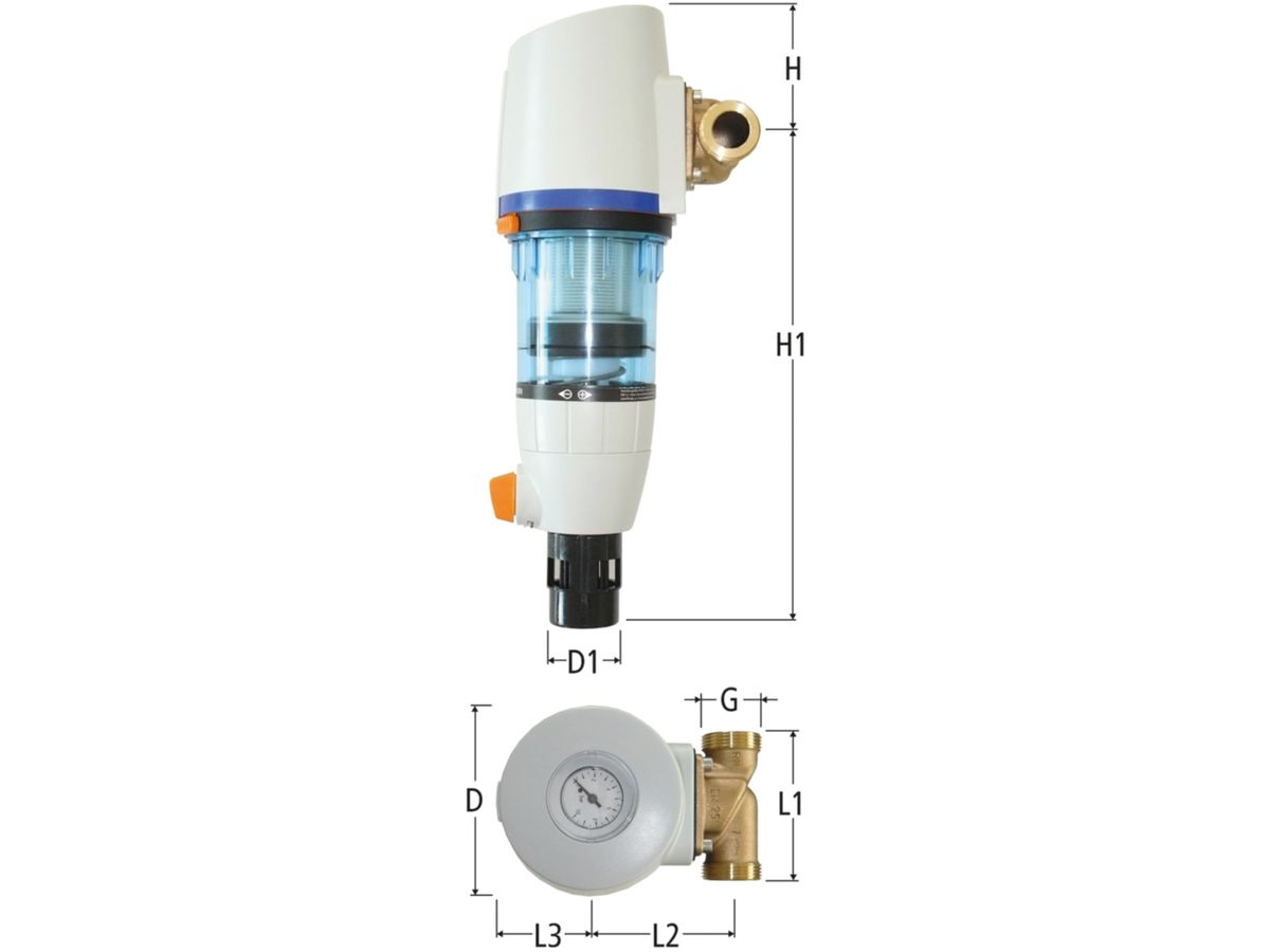 Aquapro Redfil PN 16 ohne Verschraubung - Nr. 12100
