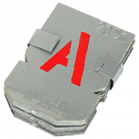 Zinkschablone Buchstaben