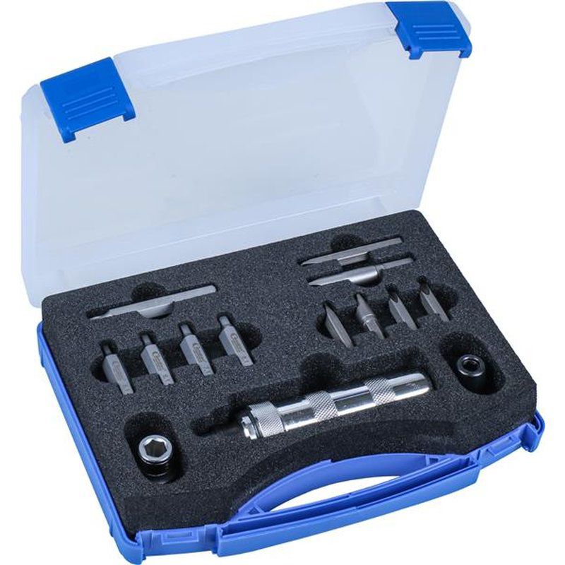 Handschlagschrauber Condor - Bit-Sortiment 14-tlg., Innensechskant