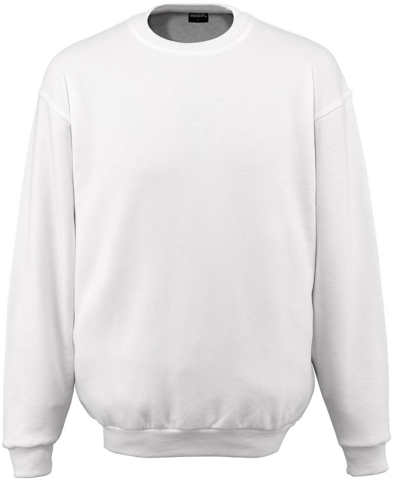 Caribien Sweatshirt weiss Gr. M - 60% Gekämmte Baumwolle / 40% Polyester