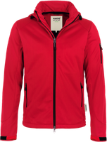 Softshelljacke Ontario Gr. 2XL, rot - 100% Polyester, 230 g/m²