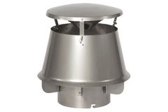 Aspira Kaminhut 1000 ø 200 mm, Inox - 461 x 396 mm