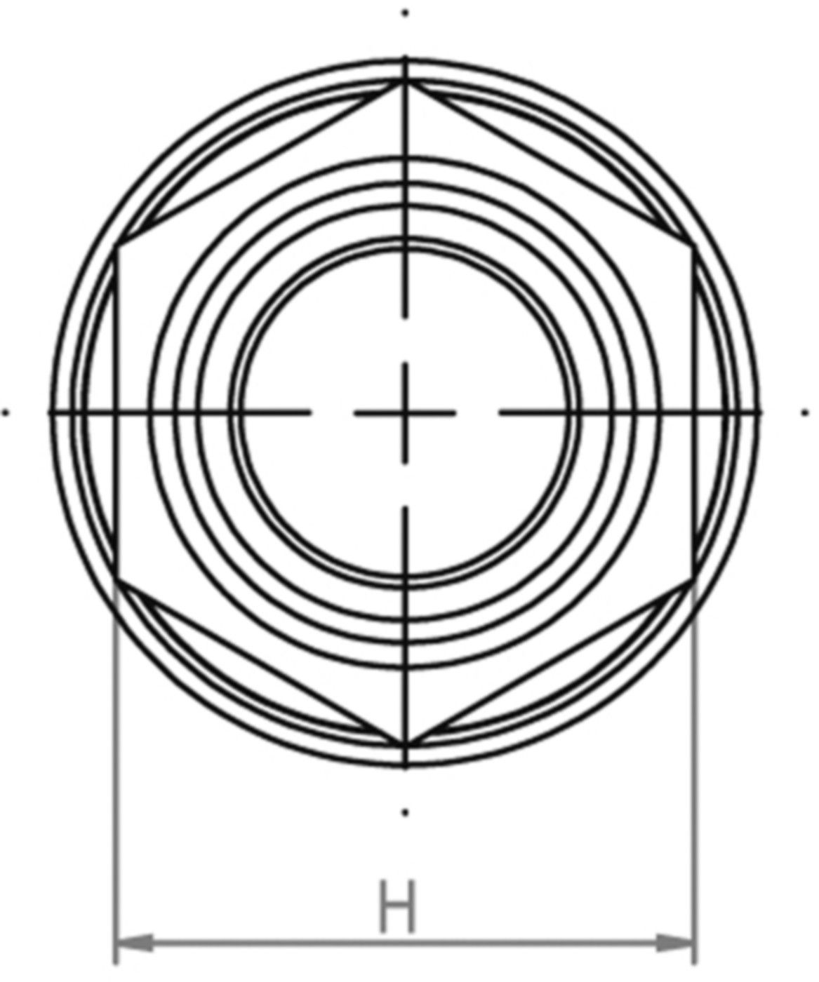 Schwarzrohradapter Simplex PLUS - mit Eurokonus