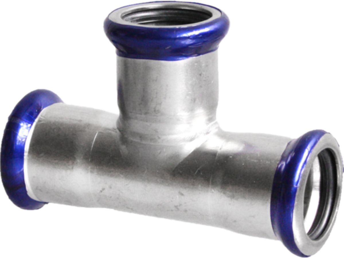 Eurotubi T-Stück egal Inox T 90°