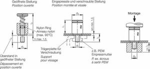 PEM Verschluss-Schrauben PFK