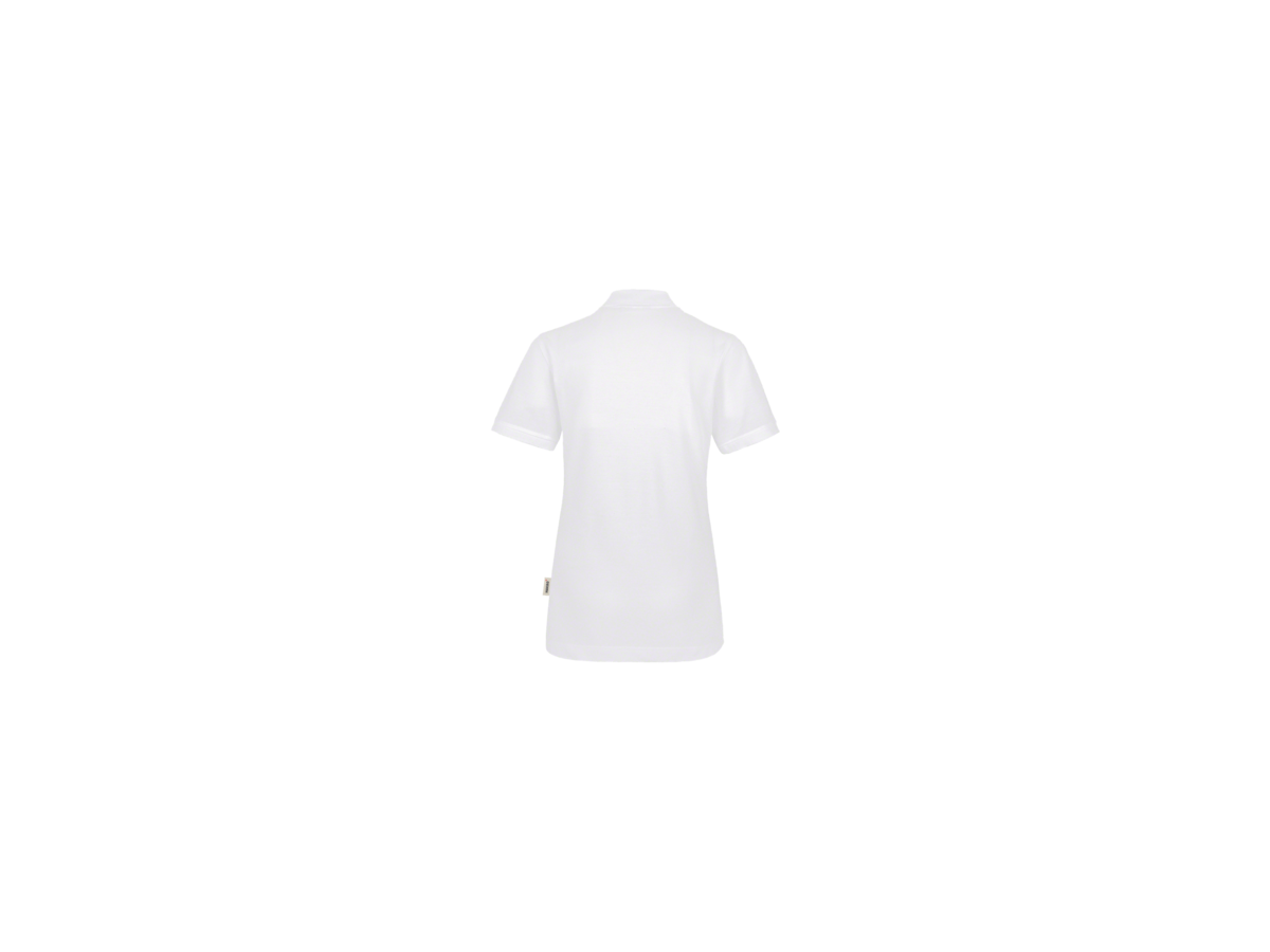 Damen-Poloshirt Top Gr. XS, weiss - 100% Baumwolle, 200 g/m²