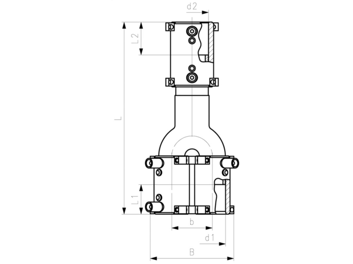 HDPE-Y-Stück Set ELGEF  32/40 mm - 193281740