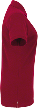 Damen-Poloshirt Classic Gr. 2XL, weinrot - 100% Baumwolle, 200 g/m²