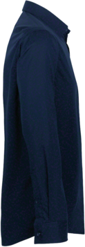 Hemd 1/1-Arm Performance Gr. 2XL, tinte - 50% Baumwolle, 50% Polyester