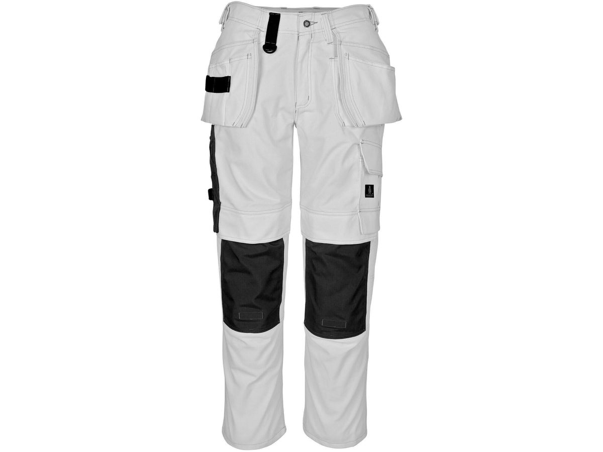 Ronda Hose mit Hängetaschen, Gr. 82C44 - weiss, 65% PES / 35% CO, 310 g/m2