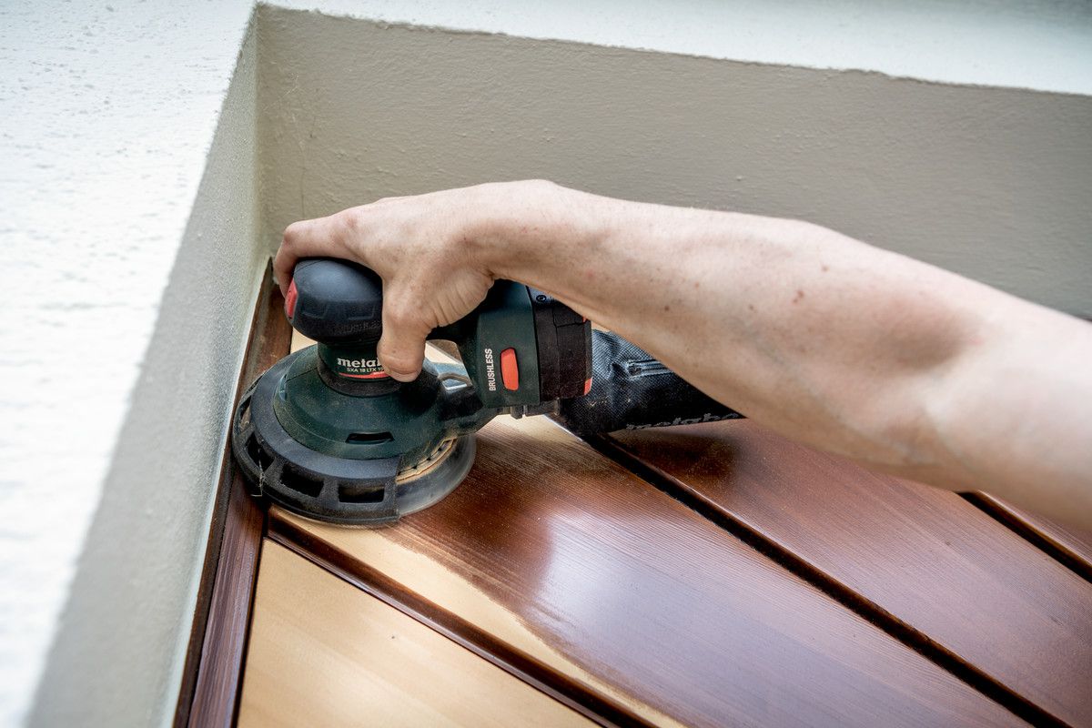 Akku-Exzenterschleifer 18V metaBox 215 - Metabo, SXA 18 LTX 150 BL