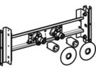 Geberit Duofix-Armaturenplatte - für Bade- und Duschenarmatur