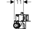 Geberit GIS Element für Dusche - für Estrichhöhe am Einlauf 90-200 mm