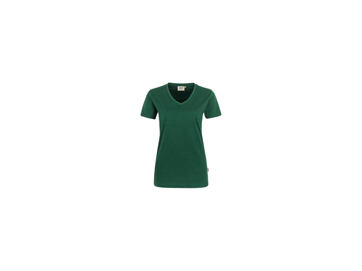 Damen-V-Shirt Performance Gr. 3XL, tanne - 50% Baumwolle, 50% Polyester, 160 g/m²