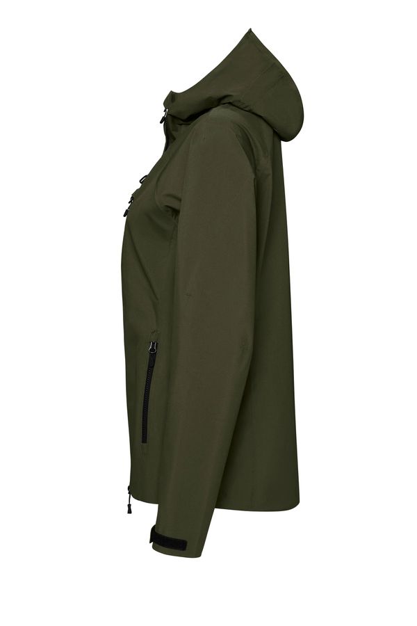 HAKRO Damen High-Activejacke ECO,Gr.L - Farbe: olive, 100% Polyester rec.