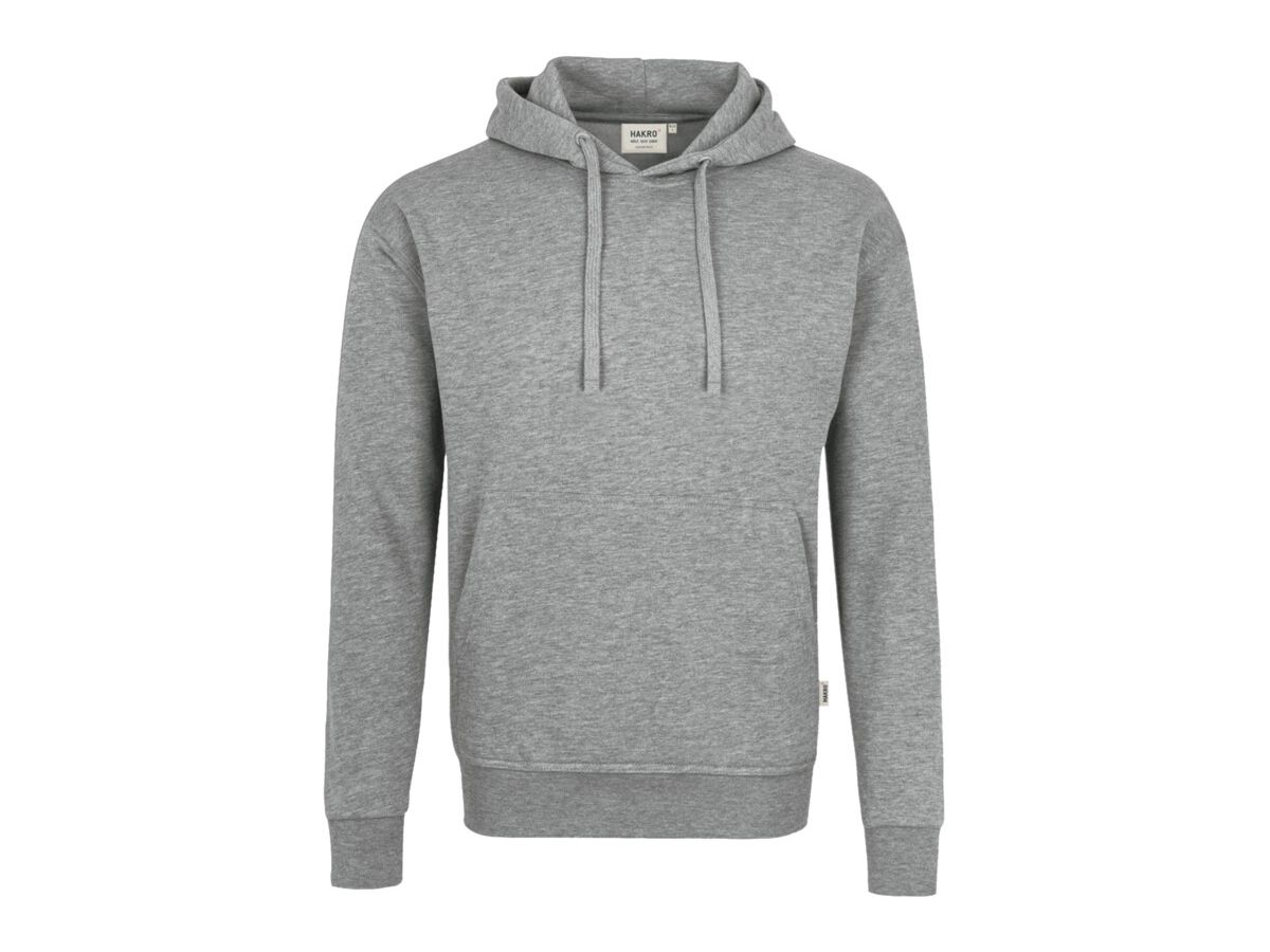 Kapuzen-Sweatshirt Premium, Gr. 5XL - grau meliert