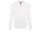 Zip-Sweatshirt Premium Gr. S, weiss - 70% Baumwolle, 30% Polyester, 300 g/m²