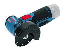 Akku-Winkelschleifer Bosch GWS12V-76solo - in L-Boxx, Schrupp-u.Trennscheibe ø 76mm