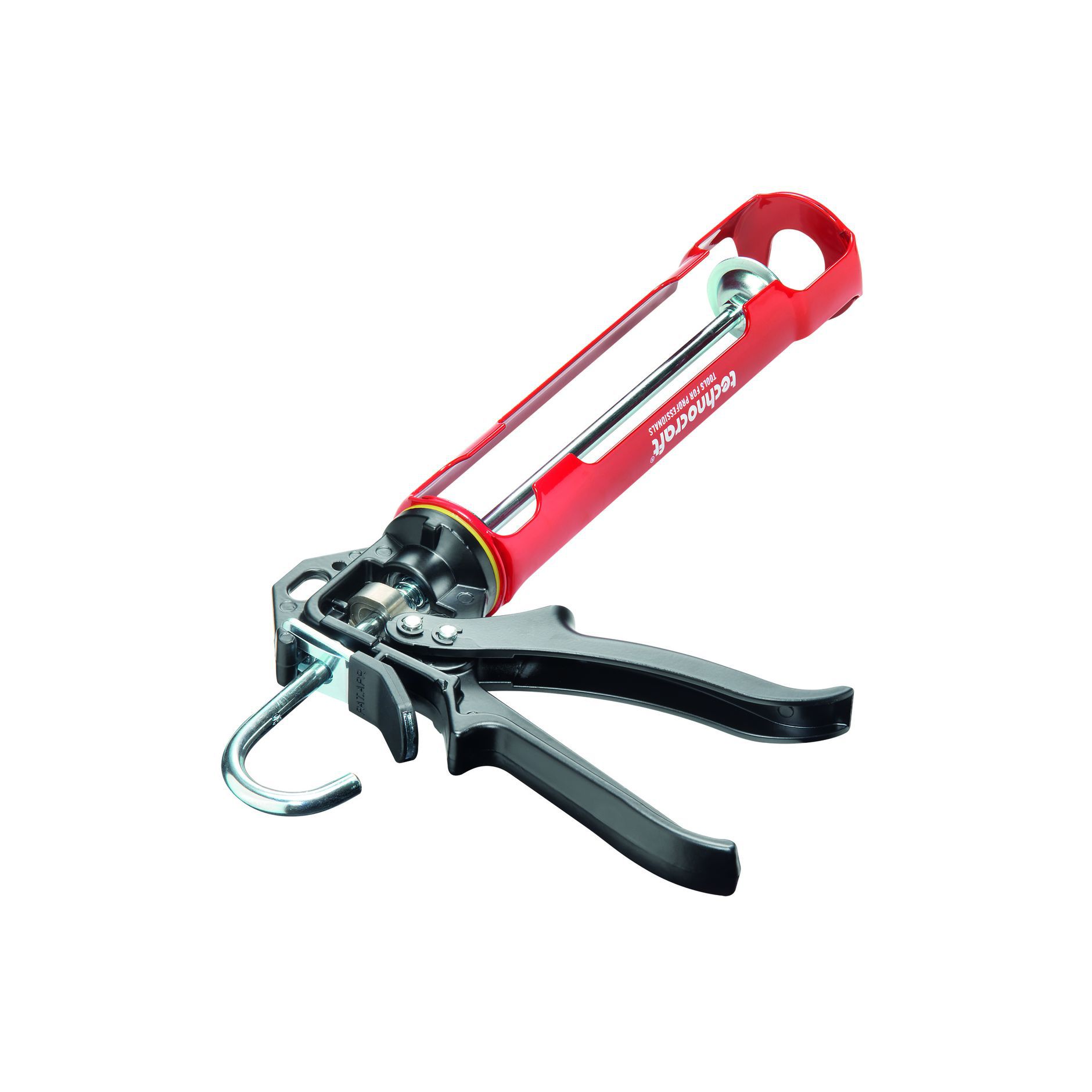 Kittpistole TECHNOCRAFT rot - 225 mm mit Metallbügel