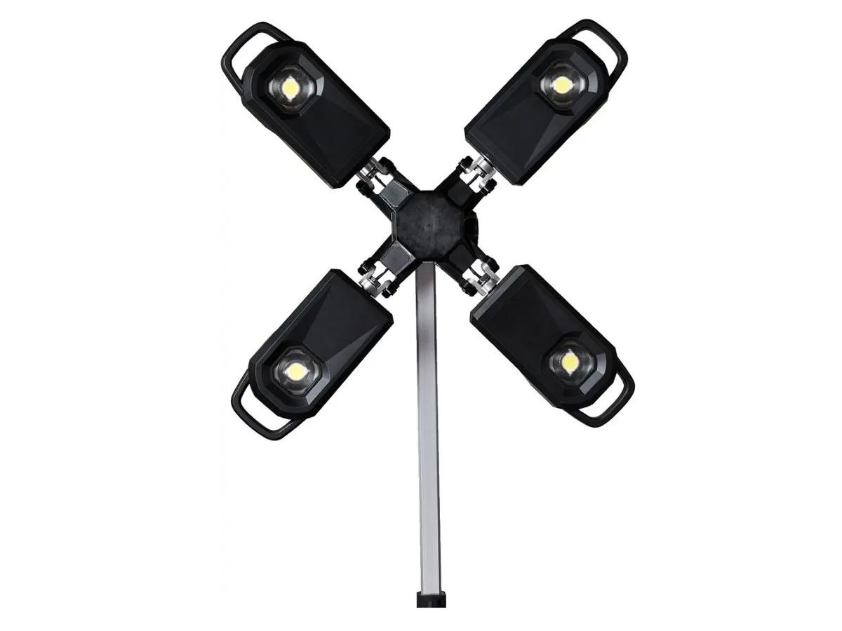 MX FUEL Akku-Leuchte MXF TL-601, 6.0Ah - Milwaukee Netz-Akku Betrieb bis 27000Lu.