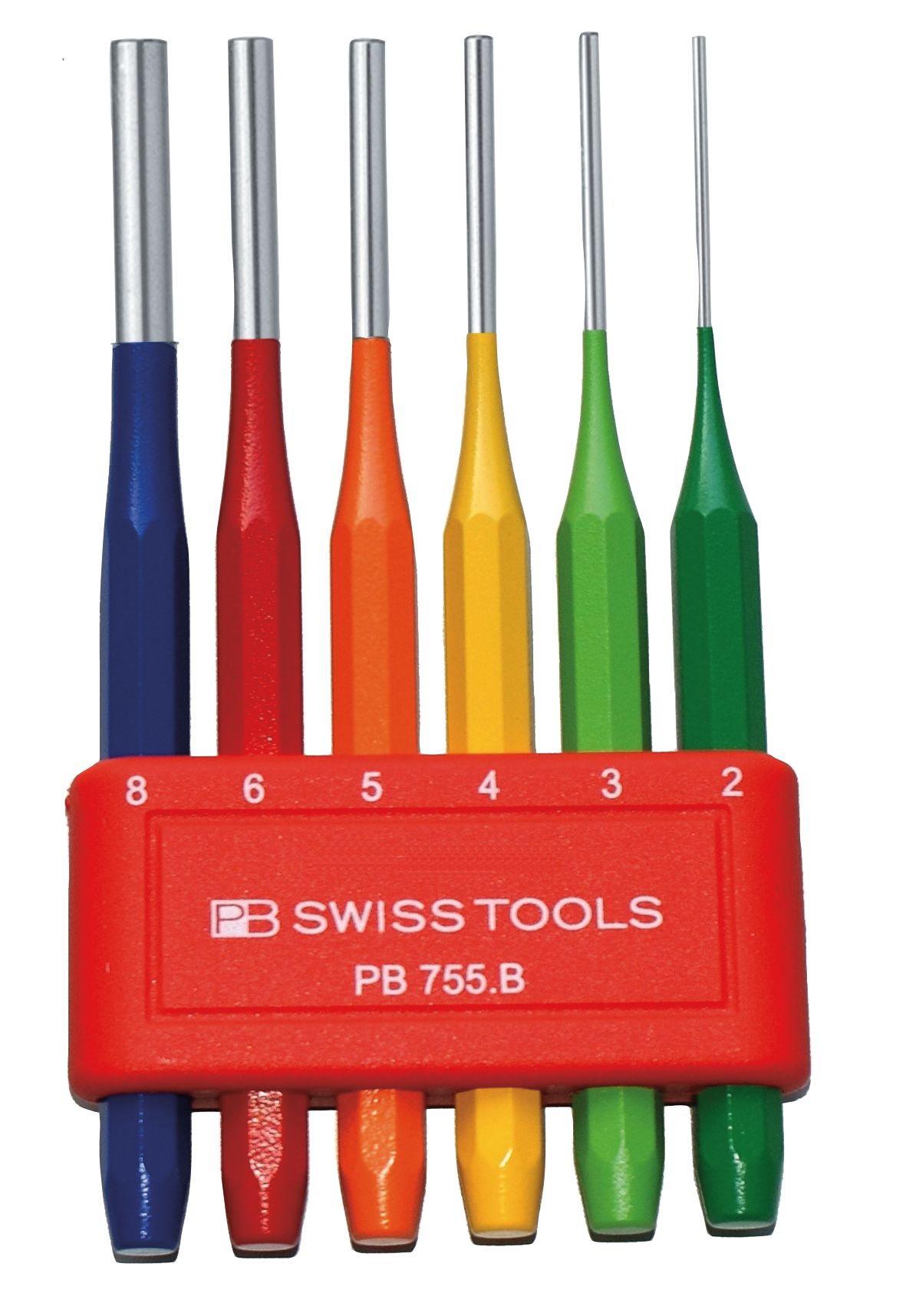 Splintentreiber-Satz PB 755BLRB - 6-tlg. Gr. 2,3,4,5,6,8