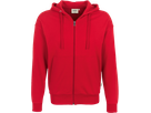 Kapuzen-Sweatjacke Premium Gr. S, rot - 70% Baumwolle, 30% Polyester, 300 g/m²